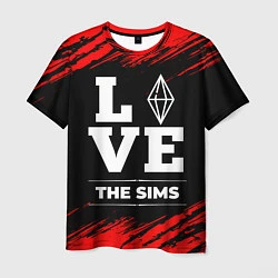Футболка мужская The Sims Love Классика, цвет: 3D-принт
