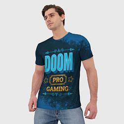 Футболка мужская Игра Doom: pro gaming, цвет: 3D-принт — фото 2