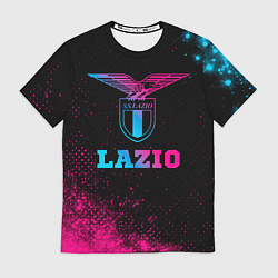 Футболка мужская Lazio - neon gradient, цвет: 3D-принт