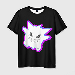 Футболка мужская Pokemon gengar, цвет: 3D-принт