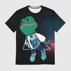 Футболка мужская Pepe Frog Fly, цвет: 3D-принт