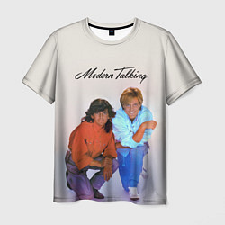 Футболка мужская Modern Talking : Thomas Anders and Dieter Bohlen, цвет: 3D-принт