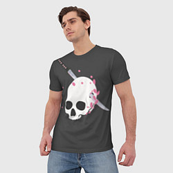 Футболка мужская Пронзающий голову, цвет: 3D-принт — фото 2