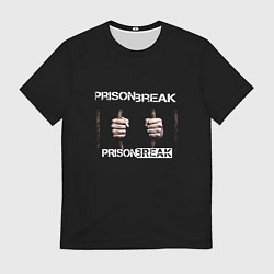 Футболка мужская Побег сериал, цвет: 3D-принт