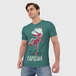 Футболка мужская Capoeira fighter, цвет: 3D-принт — фото 2