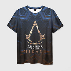 Футболка мужская Assassins creed mirage logo, цвет: 3D-принт