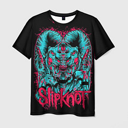 Футболка мужская Slipknot demon, цвет: 3D-принт