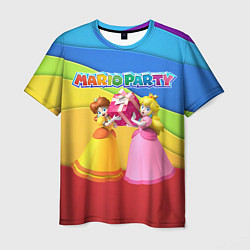 Футболка мужская Mario Party - Nintendo, цвет: 3D-принт