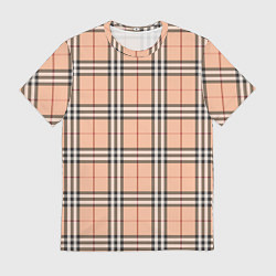 Футболка мужская Королевский тартан, цвет: 3D-принт