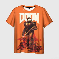 Футболка мужская DOOM - Doomguy, цвет: 3D-принт
