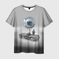 Футболка мужская Buick Wildcat - cabriolet - Retro, цвет: 3D-принт