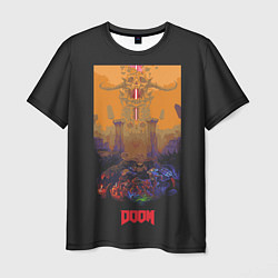 Футболка мужская Doom eternal hell, цвет: 3D-принт