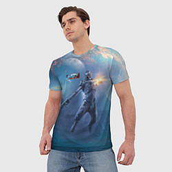 Футболка мужская Mass Effect Andromeda - Character, цвет: 3D-принт — фото 2