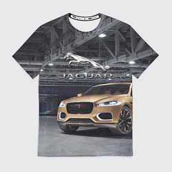 Футболка мужская Jaguar - зачётное точило!, цвет: 3D-принт