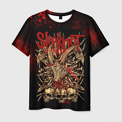 Футболка мужская Slipknot red black, цвет: 3D-принт