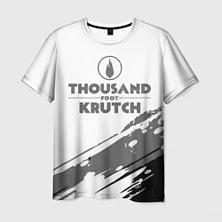 Футболка мужская Thousand Foot Krutch логотип, цвет: 3D-принт