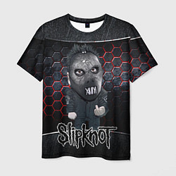 Футболка мужская Slipknot dark black, цвет: 3D-принт
