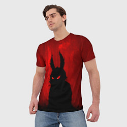 Футболка мужская Evil Rabbit, цвет: 3D-принт — фото 2