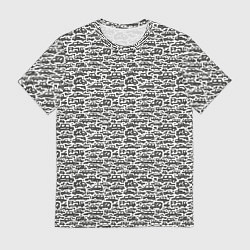 Футболка мужская Машины легковые и грузовые, цвет: 3D-принт