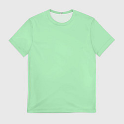Футболка мужская Мятный радуга, цвет: 3D-принт