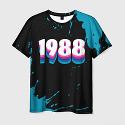 Футболка мужская Made in 1988: vintage art, цвет: 3D-принт