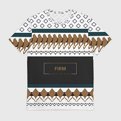 Футболка мужская Как белый свитер из 90х FIRM, цвет: 3D-принт