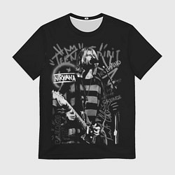Футболка мужская Nirvana teen spirit, цвет: 3D-принт