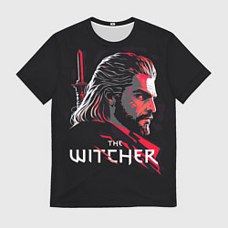 Футболка мужская Witcher art, цвет: 3D-принт