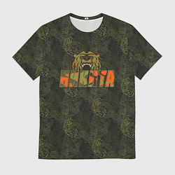 Футболка мужская Никита камуфляж, цвет: 3D-принт
