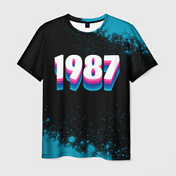 Футболка мужская Made in 1987: vintage art, цвет: 3D-принт
