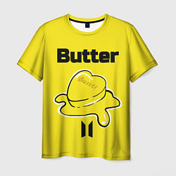 Футболка мужская BTS butter, цвет: 3D-принт
