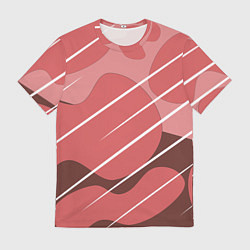 Футболка мужская Абстрактные фигуры, цвет: 3D-принт