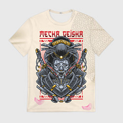 Футболка мужская Geisha with swords, цвет: 3D-принт