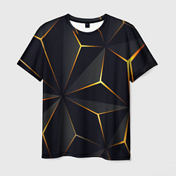 Футболка мужская Hexagon Line Smart, цвет: 3D-принт
