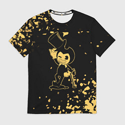 Футболка мужская Bendy and the ink machine Чернильная машина бенди, цвет: 3D-принт