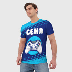 Футболка мужская Сеня геймер, цвет: 3D-принт — фото 2
