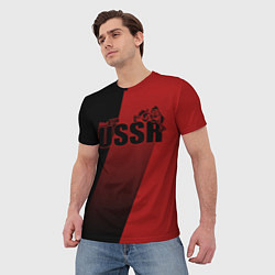 Футболка мужская USSR team, цвет: 3D-принт — фото 2