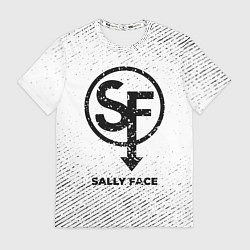 Футболка мужская Sally Face с потертостями на светлом фоне, цвет: 3D-принт