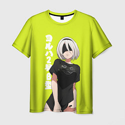 Футболка мужская YoRHa 2-gou B-gata, цвет: 3D-принт