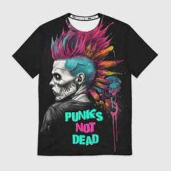 Футболка мужская Punks not dear, цвет: 3D-принт