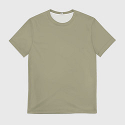 Футболка мужская Зеленый тренд без принта, цвет: 3D-принт