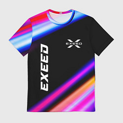 Футболка мужская Exeed speed lights, цвет: 3D-принт