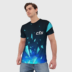 Футболка мужская Counter-Strike 2 взрыв частиц, цвет: 3D-принт — фото 2