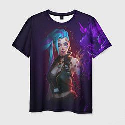 Футболка мужская Jinx art arcane league of legends, цвет: 3D-принт