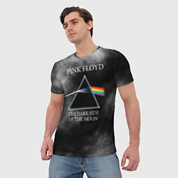Футболка мужская Pink Floyd космос, цвет: 3D-принт — фото 2