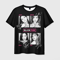 Футболка мужская Blackpink K-pop girl, цвет: 3D-принт