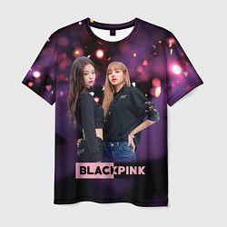 Футболка мужская Blackpink purple, цвет: 3D-принт