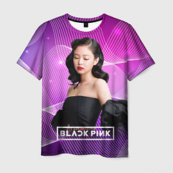 Футболка мужская BlackPink Jennie, цвет: 3D-принт