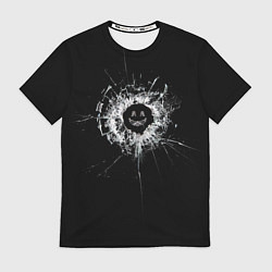Футболка мужская Black Mirror - smile, цвет: 3D-принт