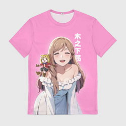 Футболка мужская Моя любовь 999 уровня к Ямаде - Ананочка, цвет: 3D-принт